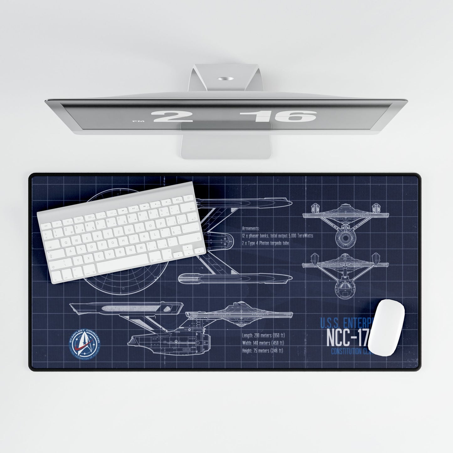 USS Enterprise Blueprint, Original Series