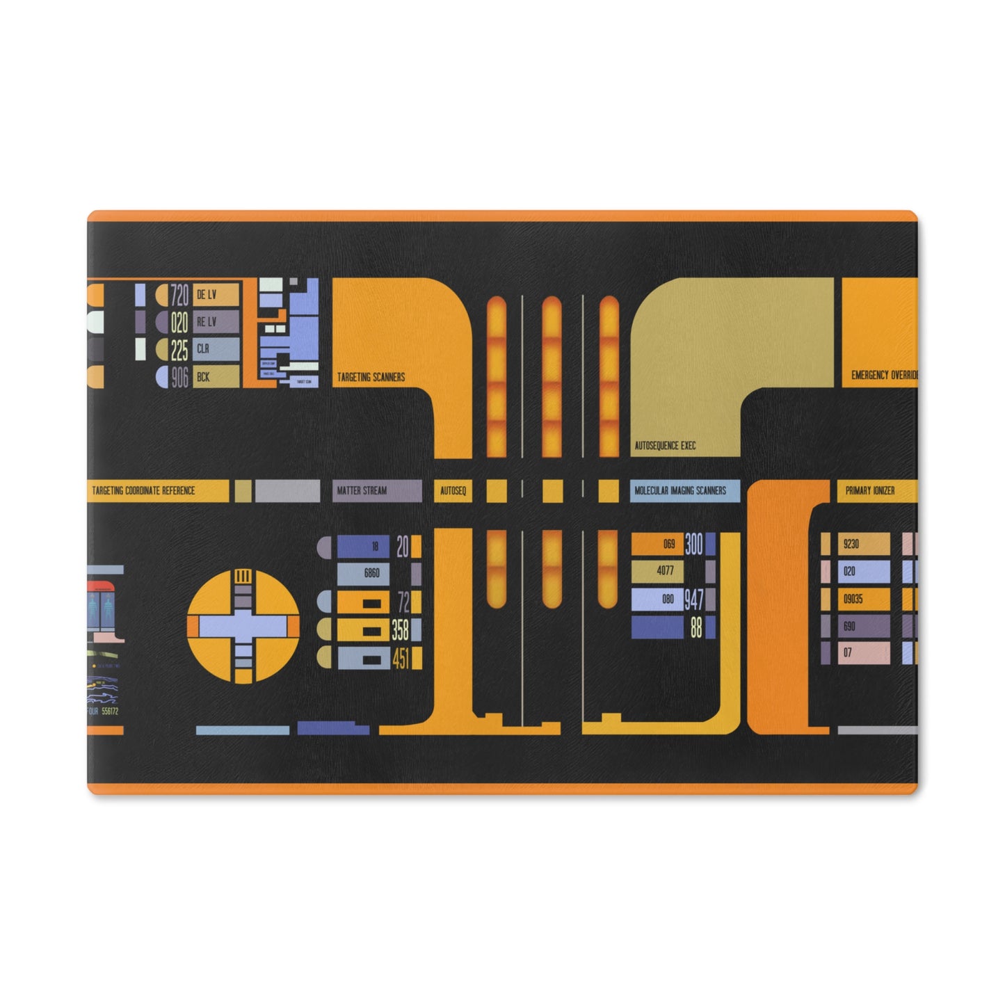 LCARS Transporter Console