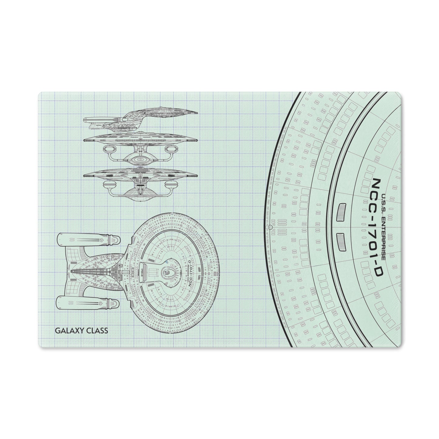 Star Trek USS Enterprise Blueprint