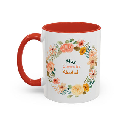 May Contain Alcohol Mug, Sarcastic Cup
