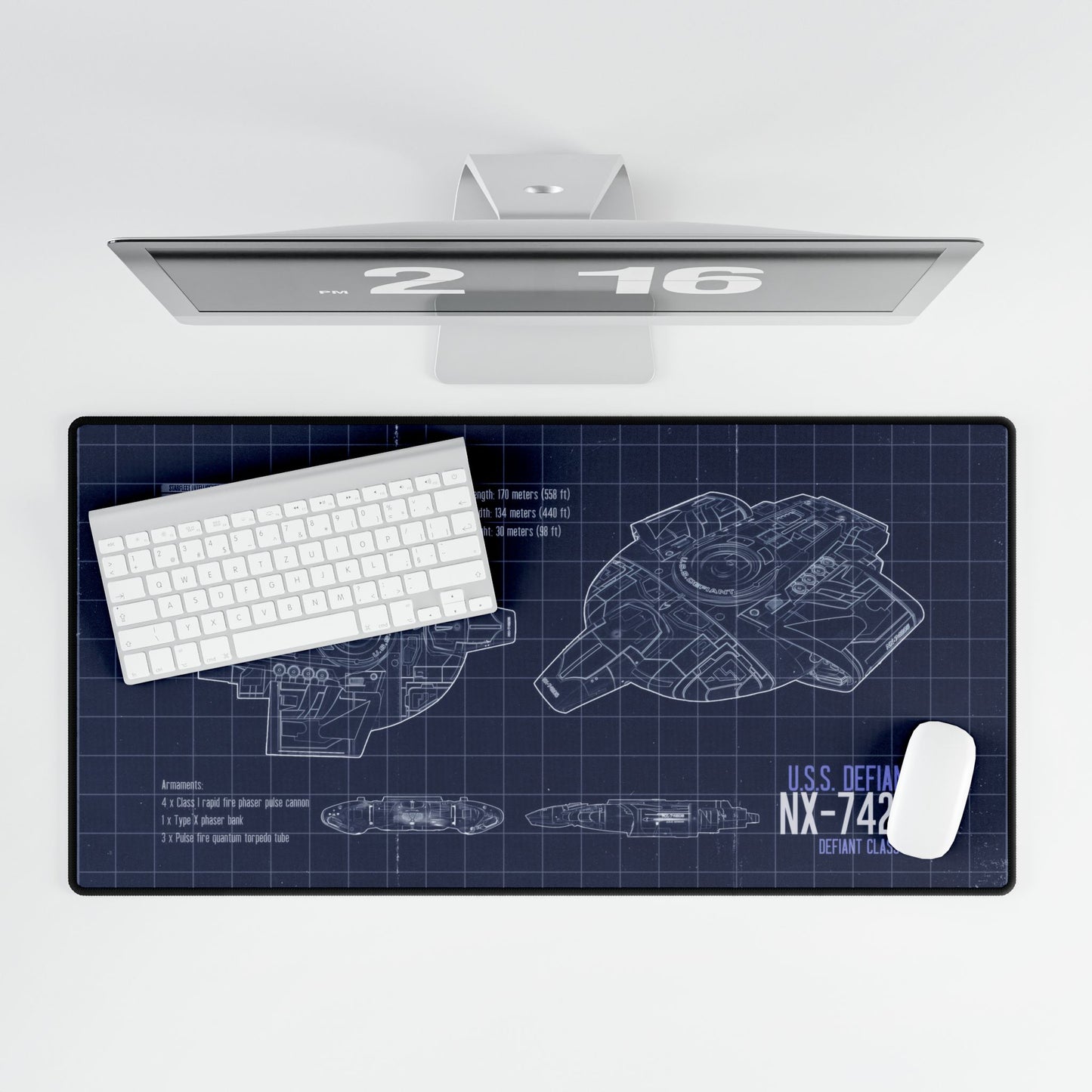 USS Defiant Blueprint, Deep Space Nine