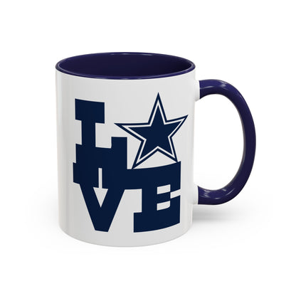 Dallas Cowboys Mug, Love Cup