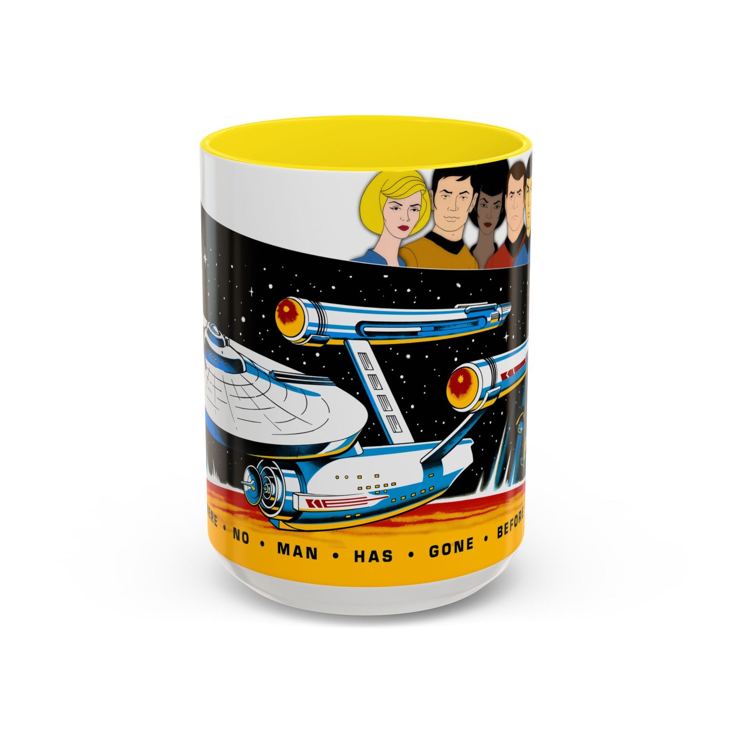 Star Trek Original Series Mug, Animated Cup