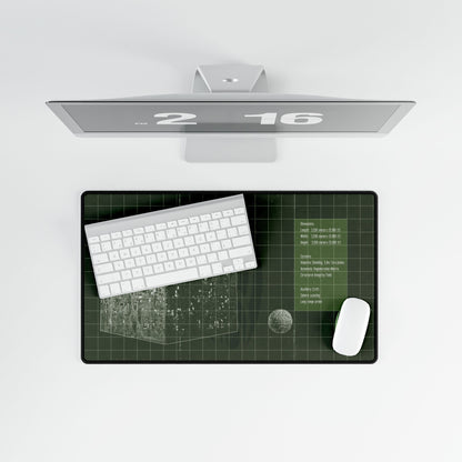 Borg Cube Blueprint, Green theme