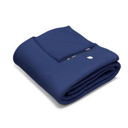 TARDIS Fleece Blanket, Cozy Throw for Dr Who Fans