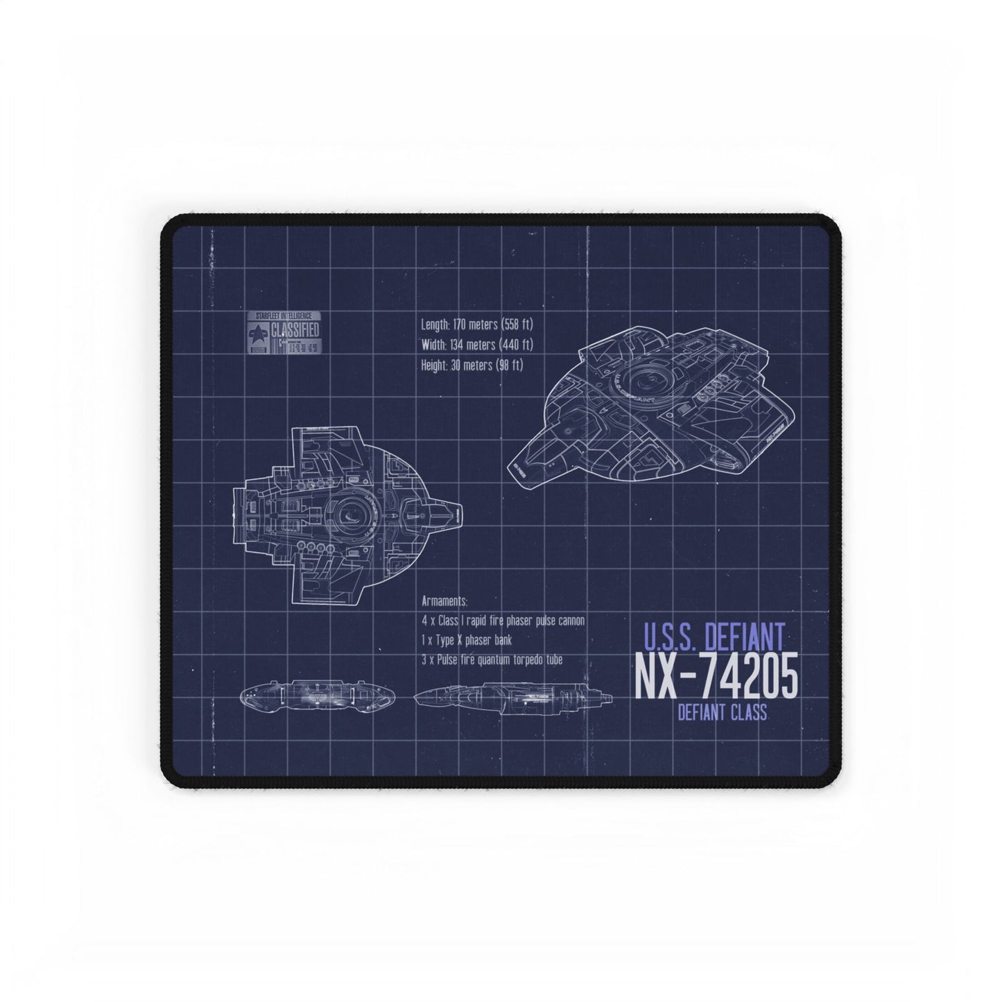 USS Defiant Blueprint, Deep Space Nine