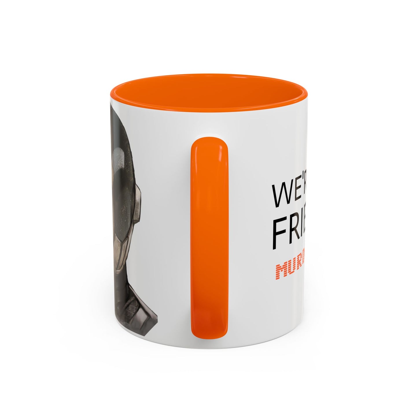 MurderBot We're Not Friends Mug, Sec Unit Coffee Cup