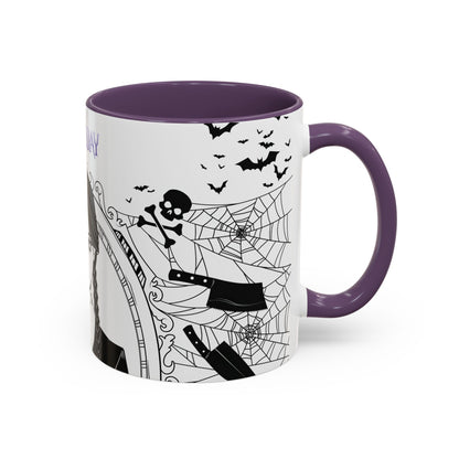 Wednesday Addams Mug, Wednesday logo Cup