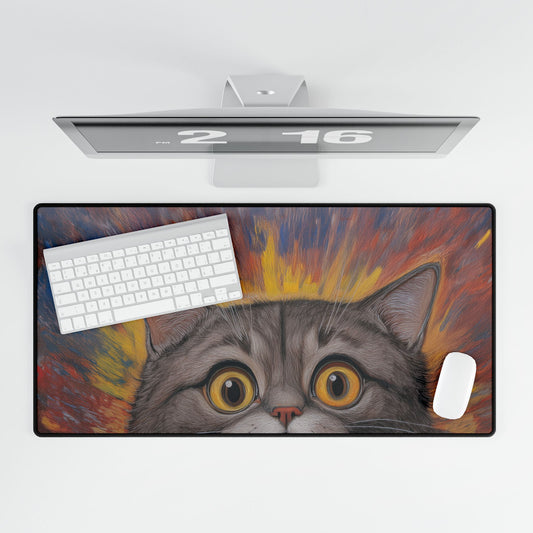 Watercolor Mog, Cute Cat