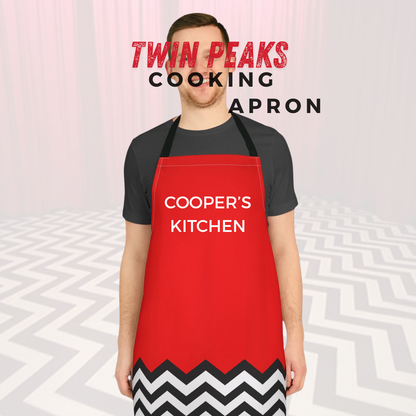 Twin Peaks Cooking Apron, Black Lodge