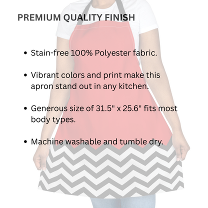 Twin Peaks Cooking Apron, Black Lodge