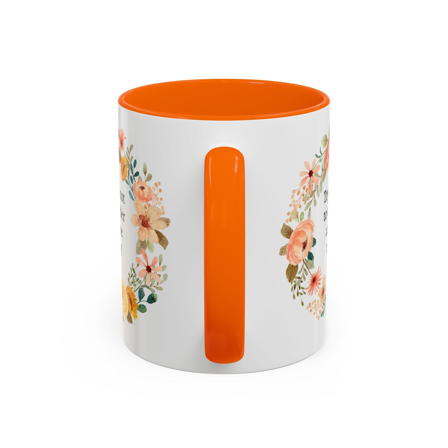 Trying Not to Murder Anyone Today Mug, Sarcastic Cup