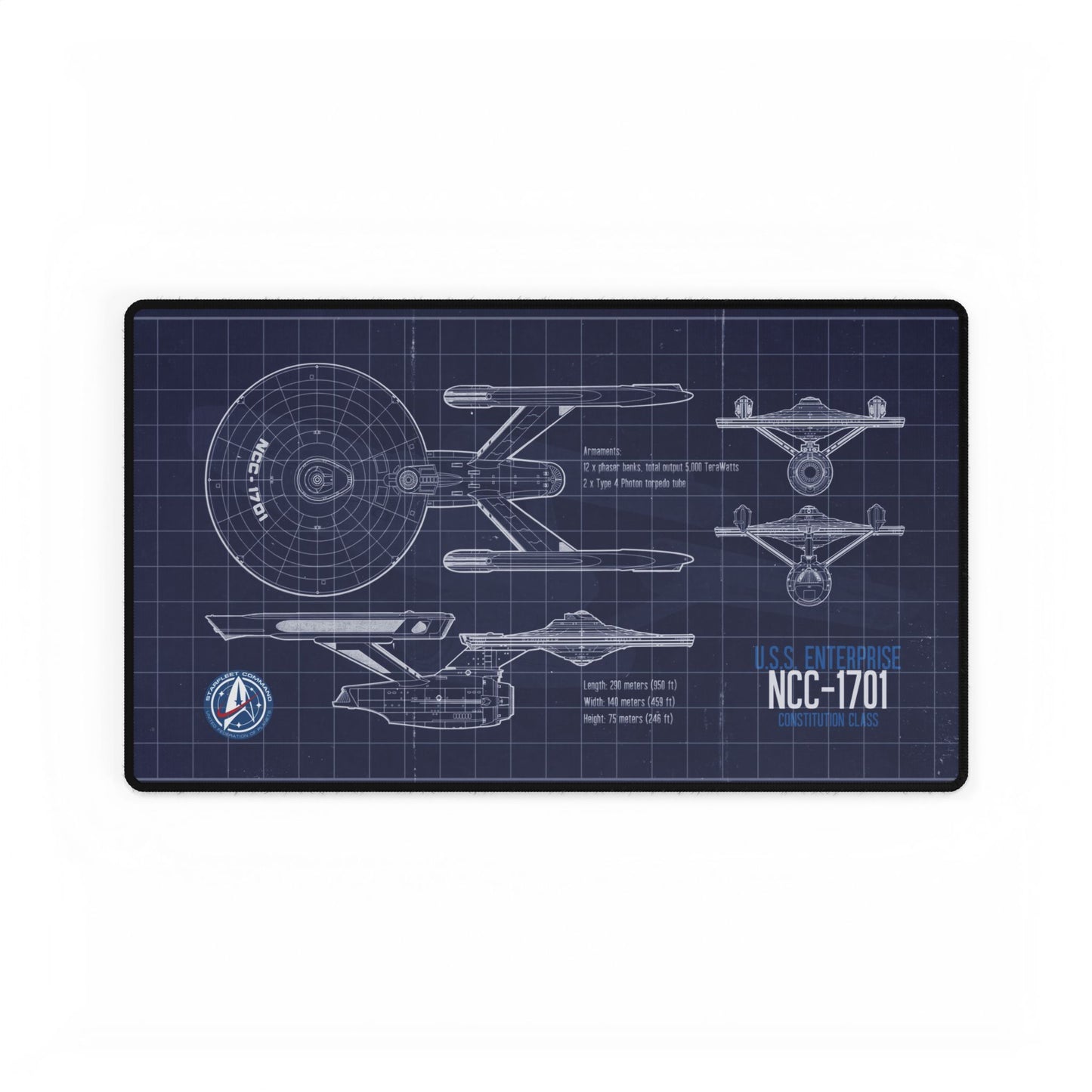 USS Enterprise Blueprint, Original Series