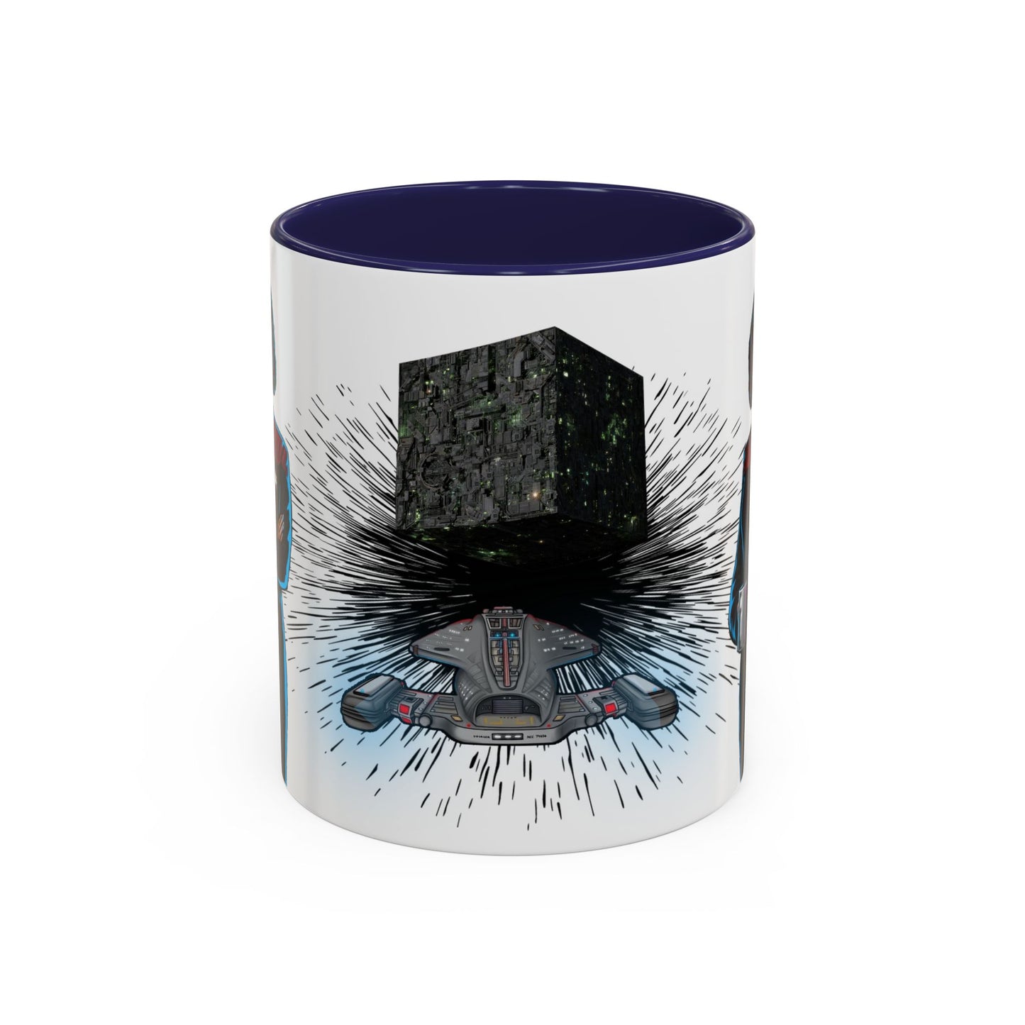 Captain Janeway Mug, U.S.S. Voyager Coffee Cup