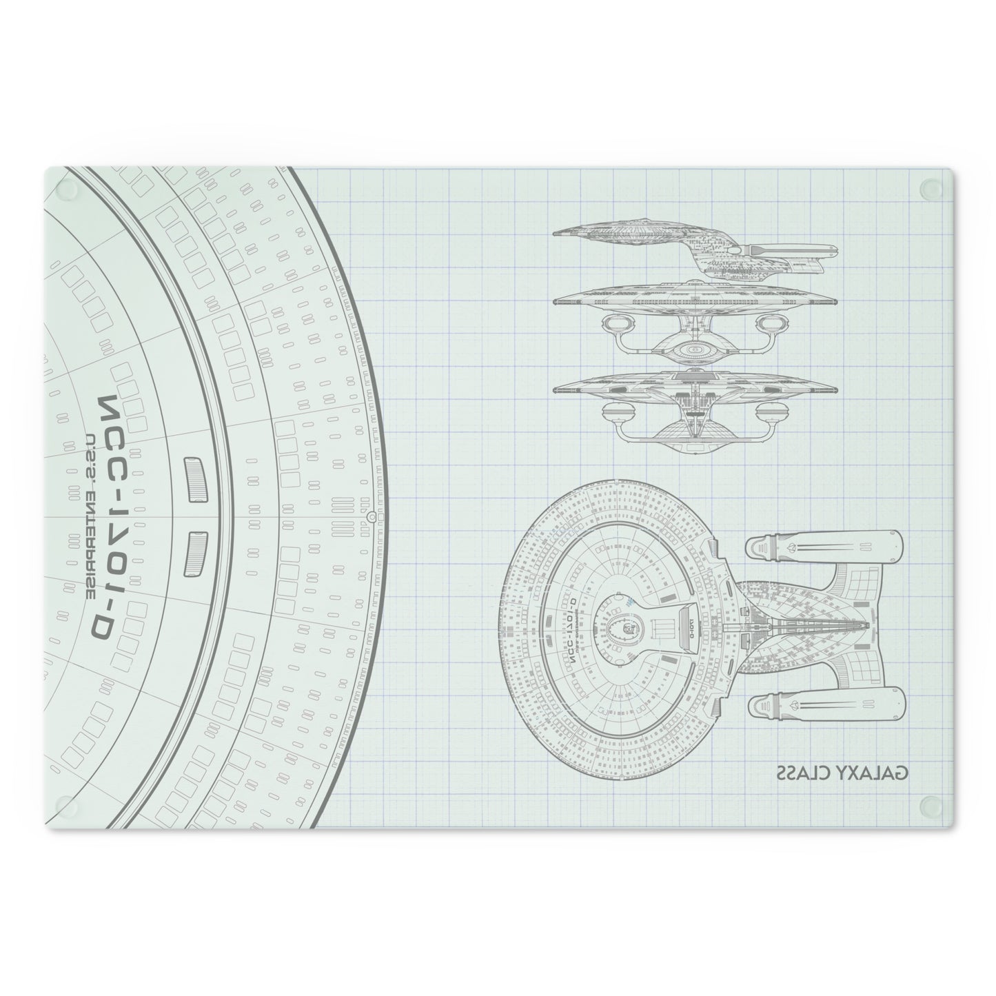 Star Trek USS Enterprise Blueprint