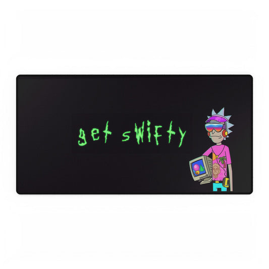 Get Swifty Rick & Morty Mouse Pad