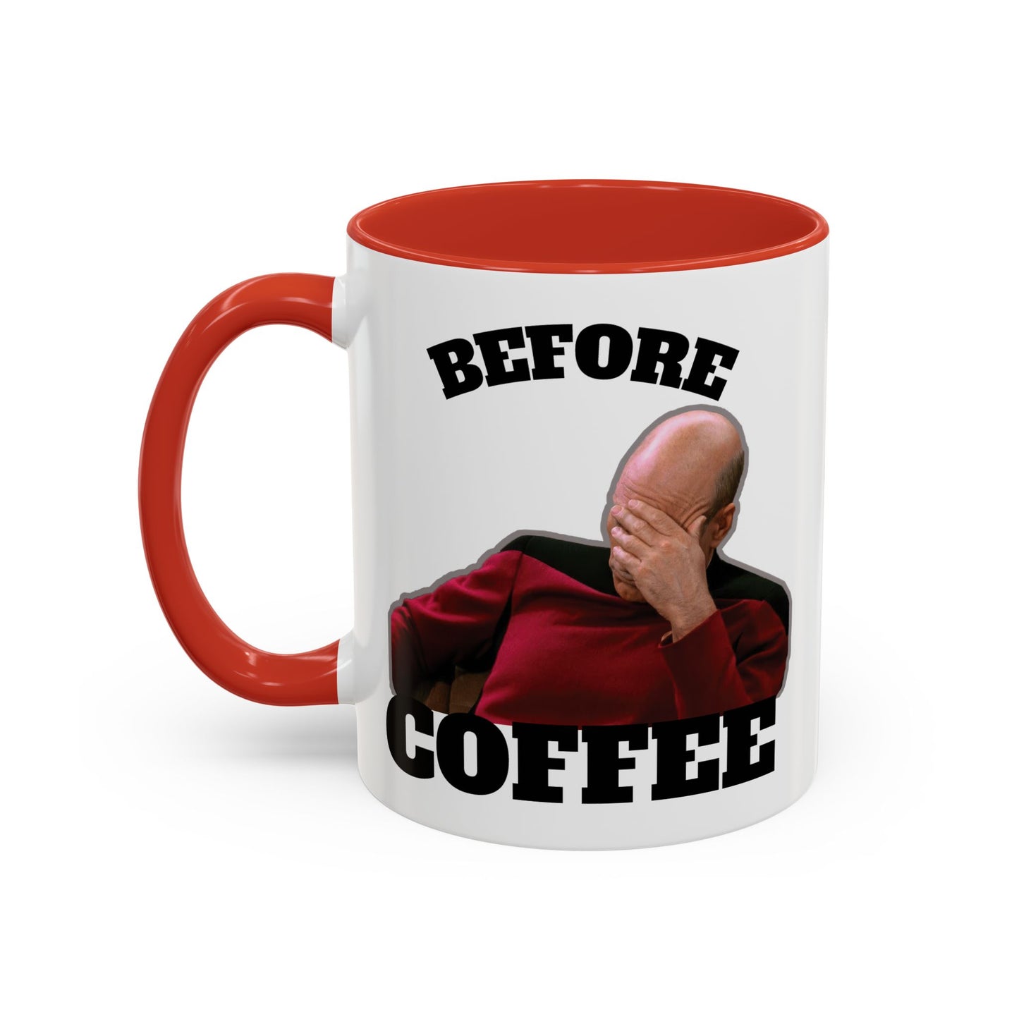 Picard Coffee Mug, Before & After