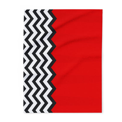 Twin Peaks Black Lodge Fleece Blanket, Cozy Throw