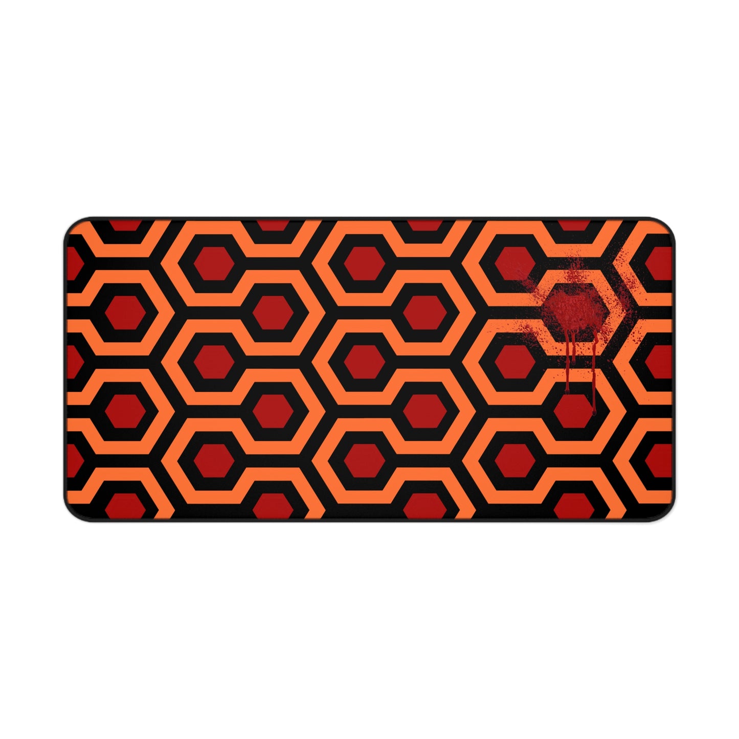 Overlook Hotel carpet pattern mousepad, The Shining Desk mat I Horror Movie Fan Gift, Desk Protector Gothic Playmmat, Stephen King Mouse Pad