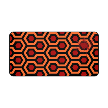 Overlook Hotel carpet pattern mousepad, The Shining Desk mat I Horror Movie Fan Gift, Desk Protector Gothic Playmmat, Stephen King Mouse Pad