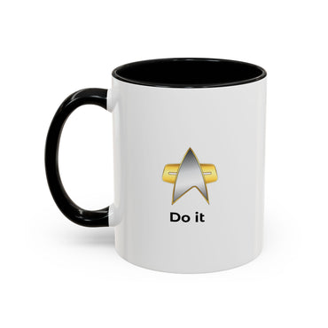 Captain Janeway Coffee Mug, Voyager Cup