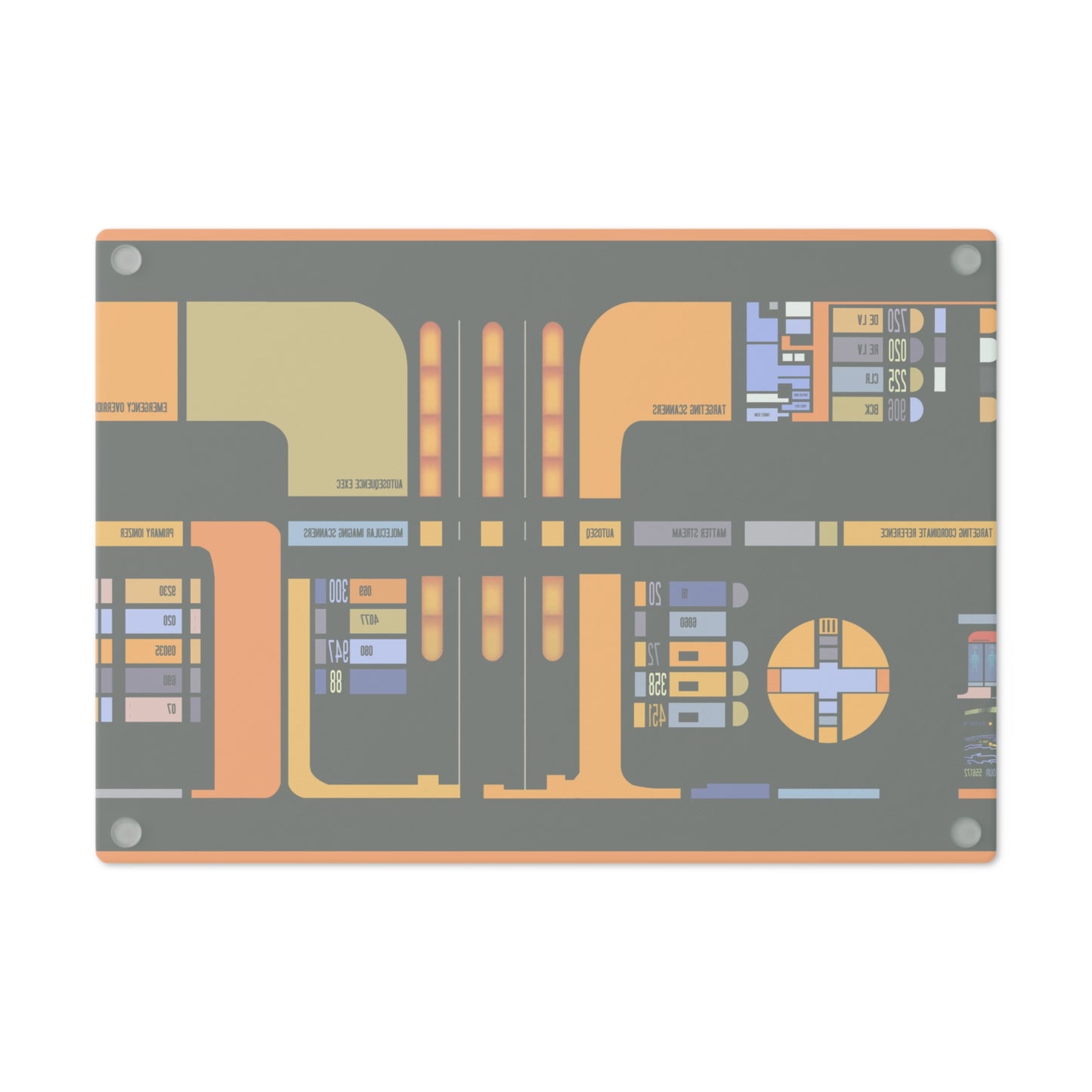 LCARS Transporter Console