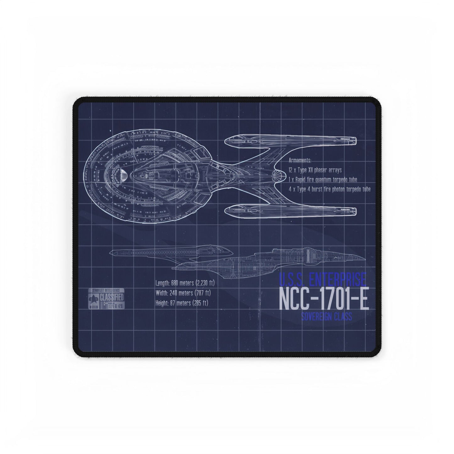USS Enterprise E Blueprint