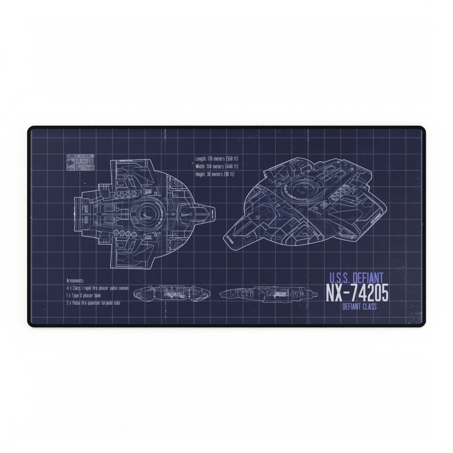 USS Defiant Blueprint, Deep Space Nine