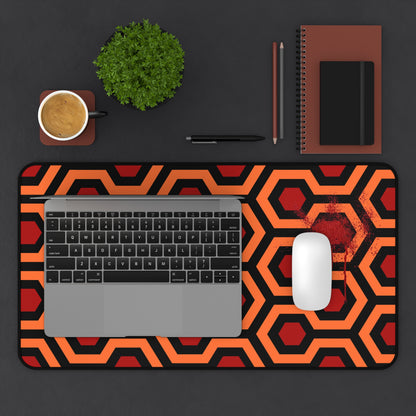 Overlook Hotel carpet pattern mousepad, The Shining Desk mat I Horror Movie Fan Gift, Desk Protector Gothic Playmmat, Stephen King Mouse Pad