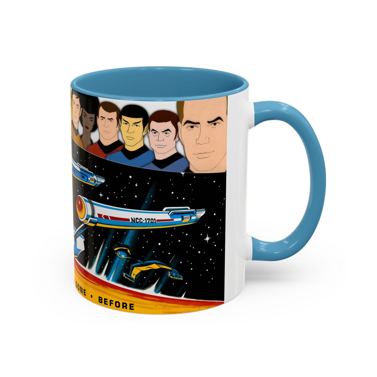 Star Trek Original Series Mug, Animated Cup