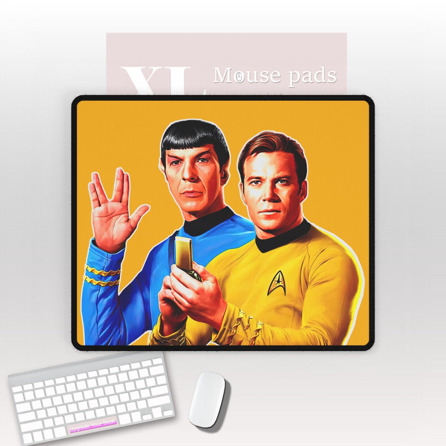 Retro Kirk and Spock