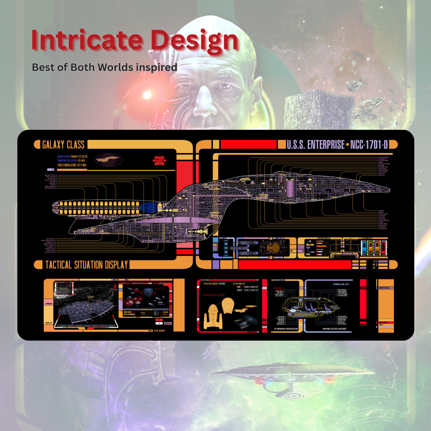 LCARS Enterprise D, Best of Both Worlds