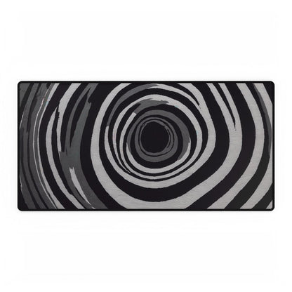 Black and White Swirl Desk Mat Shapes & Patterns XL Mousepads